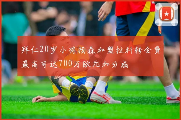 拜仁20岁小将扬森加盟拉科转会费最高可达700万欧元加分成